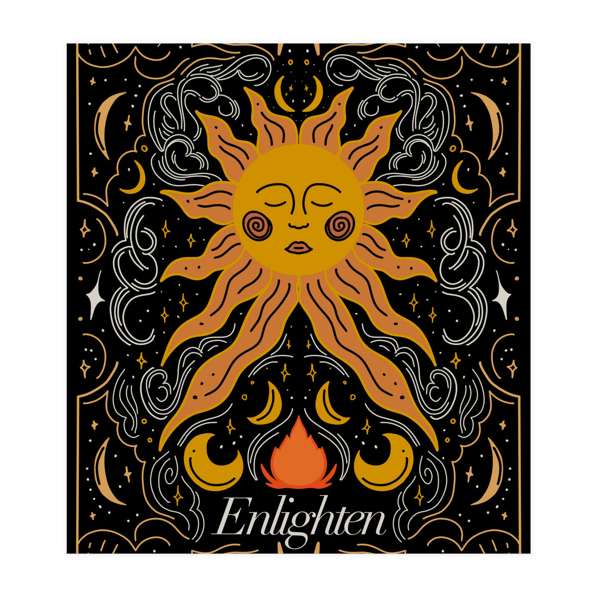 Enlighten Sun Print (Print Only)