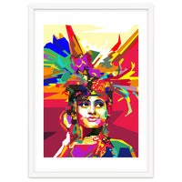 Beauty Traditional Ethnic Woman Pop Art