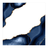 Navy & Gold Agate Texture 30 (Print Only) thumbnail