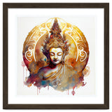 Golden Halo Buddha Portrait thumbnail
