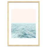 Sea Breeze, Minimal Nature Ocean Photography, Scenic Landscape Pastel Luxe Sea thumbnail