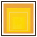 JOSEF ALBERS - HOMAGE TO THE SQUARE ORANGE YELLOW thumbnail