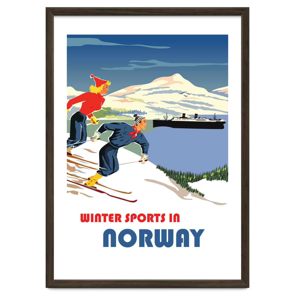 Winter Sports In Norway