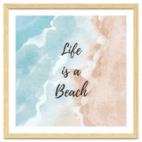 Life's a beach, enjoy the waves 🌊