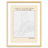 Portrait of Count Honoré de La Riboisière – Antoine-Jean Gros (ascii art) thumbnail