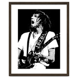 Neil Young Musician Legend in Grayscale thumbnail