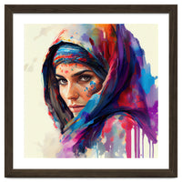 Vivid Veil Side Portrait