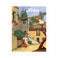 Lisbon, Neighborhood (Print Only)