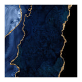 Navy & Gold Agate Texture 15 (Print Only) thumbnail