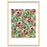 Frosty Florals || #society6 #decor #buyart thumbnail