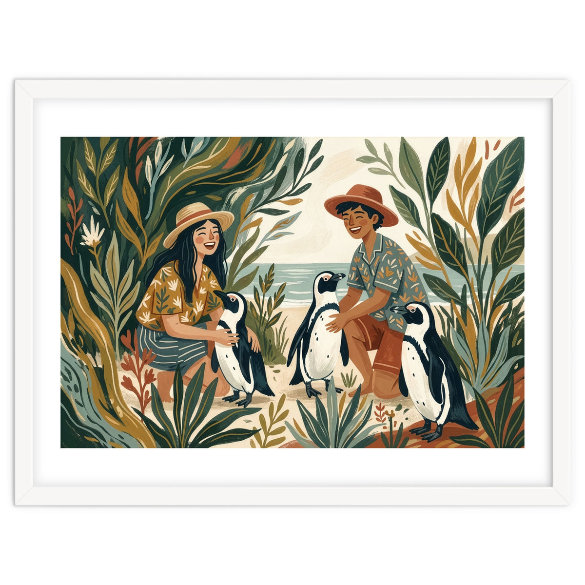 Coastal Penguin Adventure