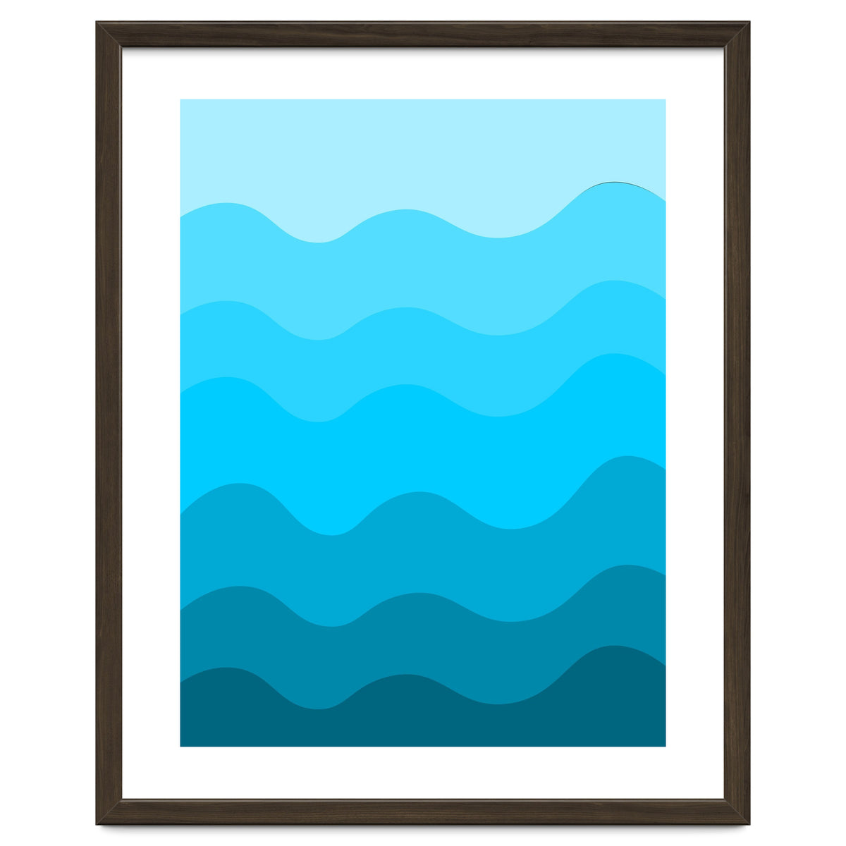 Blue gradient design