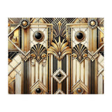 Art Deco Gold Geometric Pattern (Print Only) thumbnail
