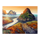 Piha In Golden Tones (Print Only) thumbnail