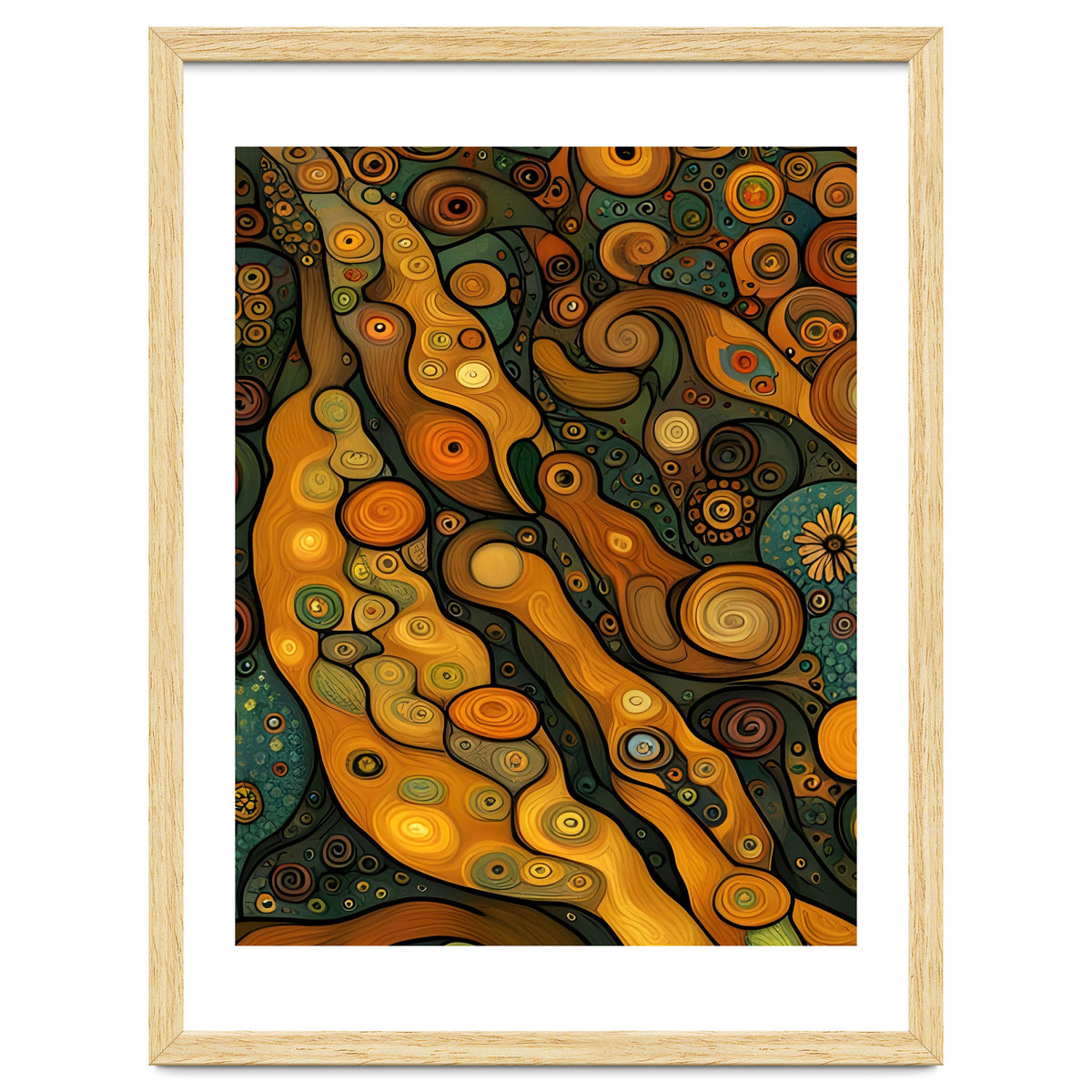 Artificial Masterworks - Klimt van Gogh
