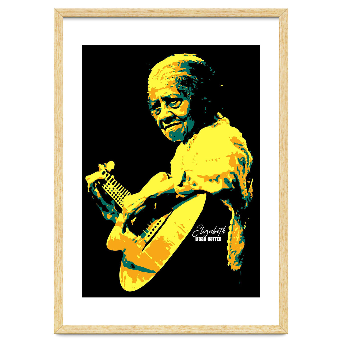 Elizabeth Cotten American Folk and Blues Musician Legend