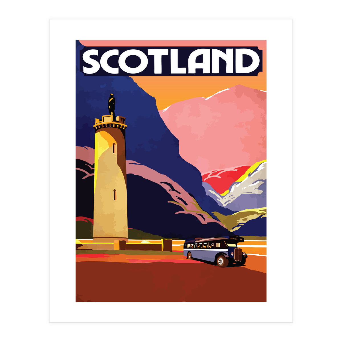 Scotland, Bus Tour (Print Only)