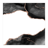 Black & Rose Gold Agate Texture 09 (Print Only) thumbnail