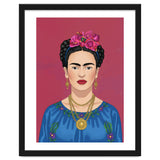 Frida Kahlo Portrait Illustration thumbnail