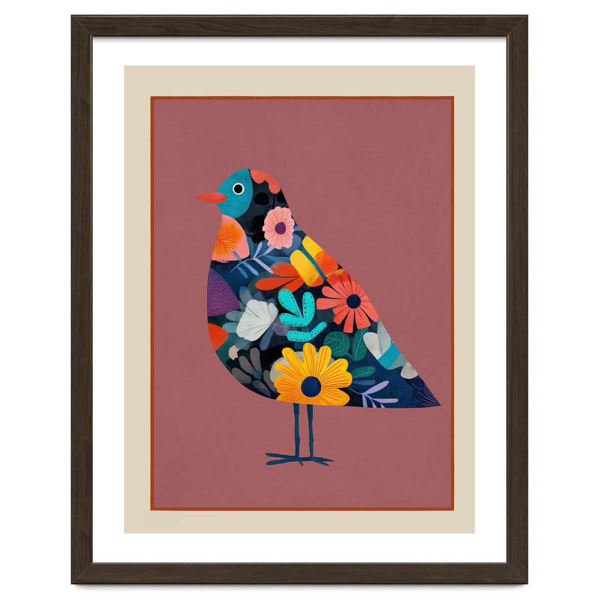 Floral Bird II
