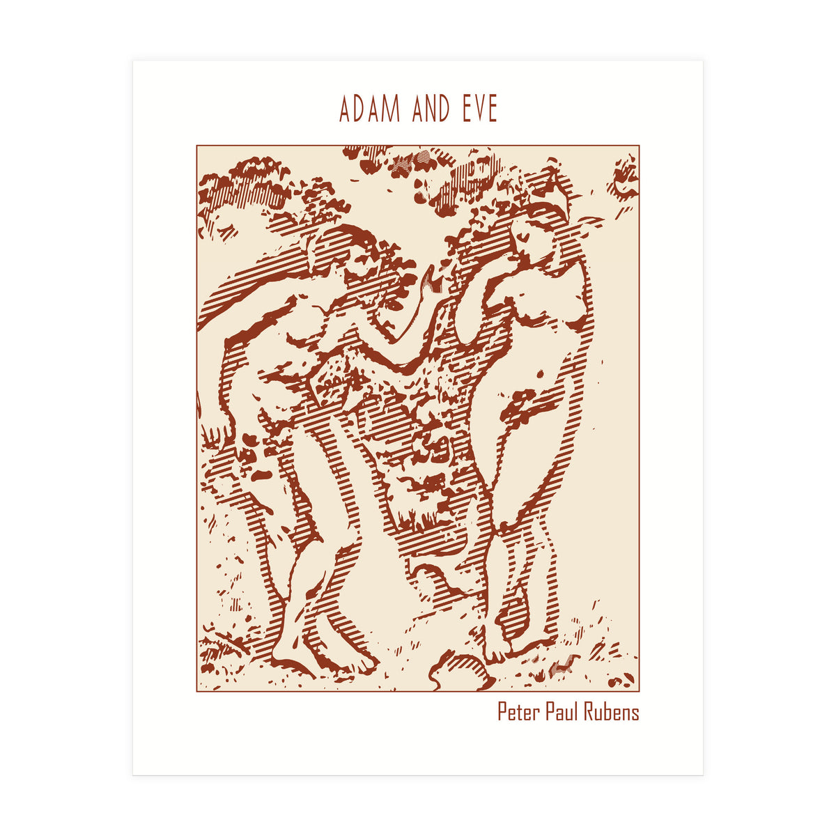 Adam And Eve   (Print Only)