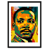 Martin Luther King Jr Abstract Art thumbnail