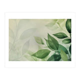Botanical Serenity Green Leaves (Print Only) thumbnail
