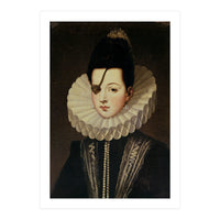 'Ana de Mendoza, Princess of Eboli', 16th century. ALONSO SANCHEZ COELLO. PASTRANA DUQUESA DE. (Print Only)