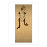 Henri de Toulouse-Lautrec / 'Yvette Guilbert', 1894, 186 x 93 cm. (Print Only) thumbnail