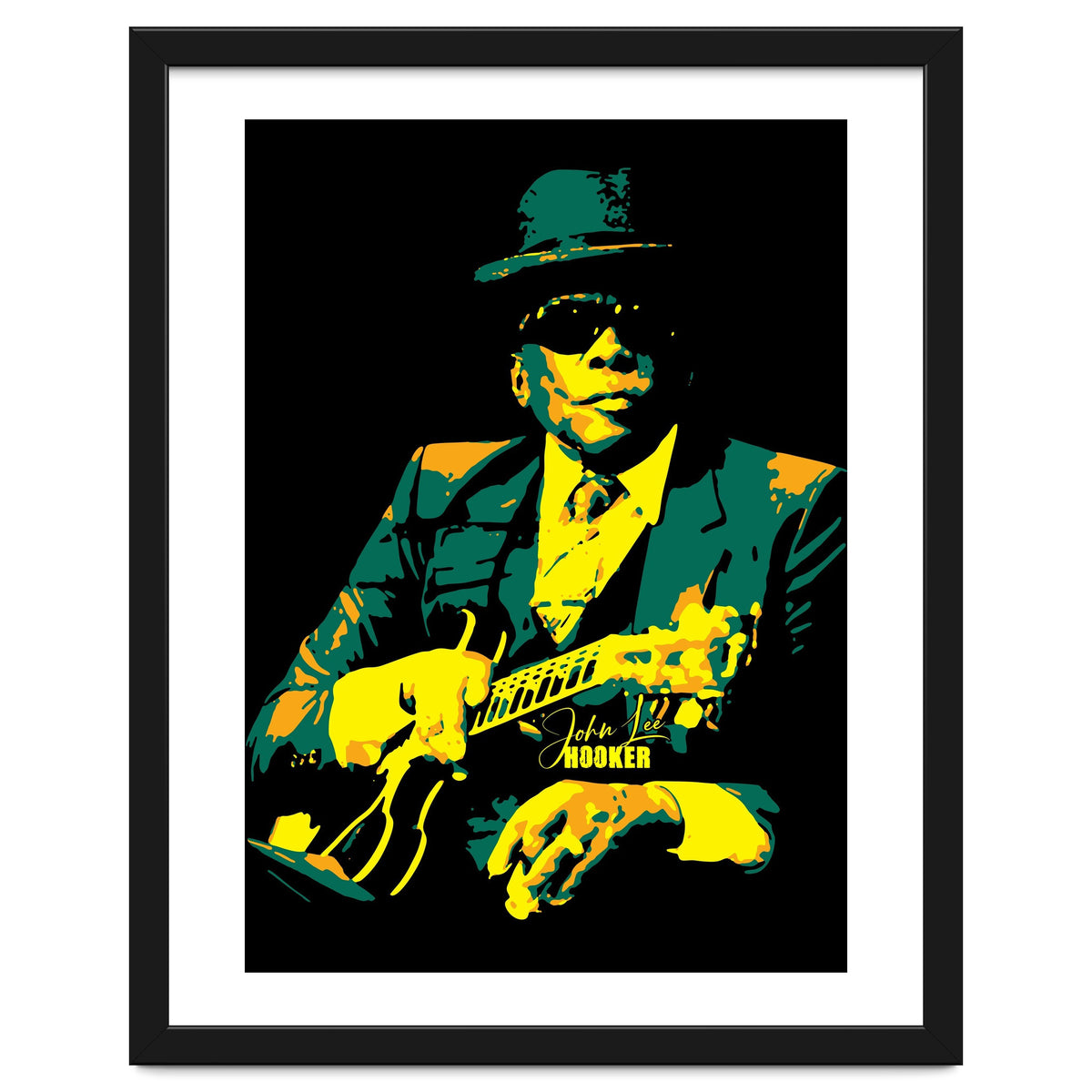 John Lee Hooker American Blues Guitarist