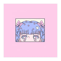 Dream Girl - Pastel Colors and Cute Stars (Print Only)