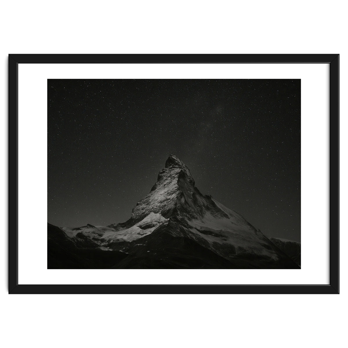 Matterhorn Switzerland Starry Night Mountain Photography