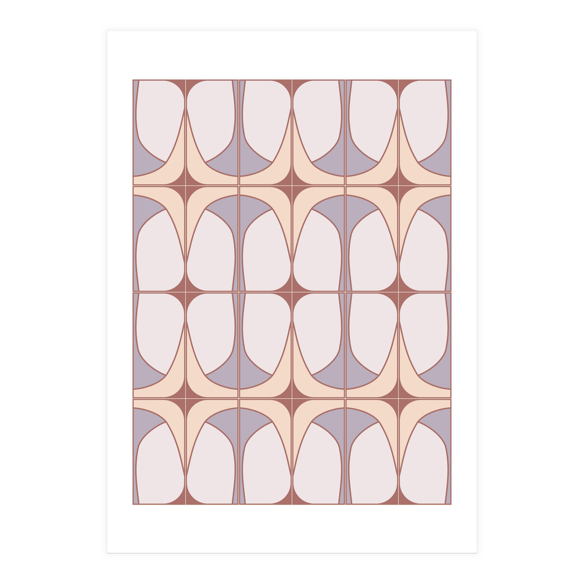Romantic Deco Tiles (Print Only)
