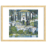 Gustav Klimt – Kirche in Cassone (1913) | Vibrant Landscape Masterpiece Art Print thumbnail