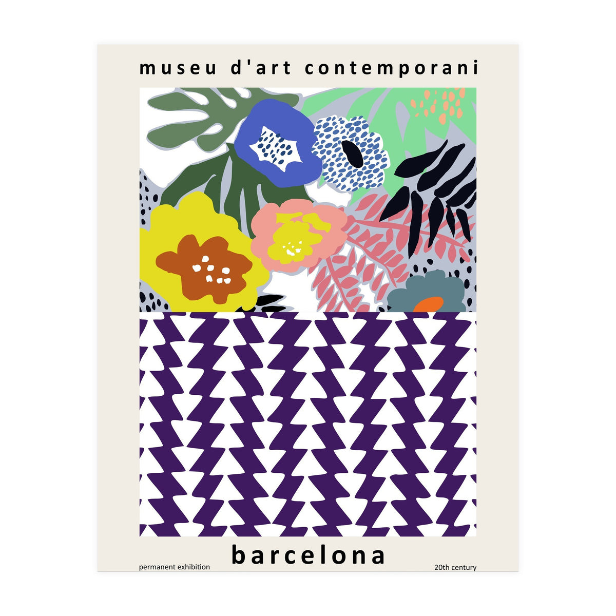 museu d'art contemporani barcelona (Print Only)