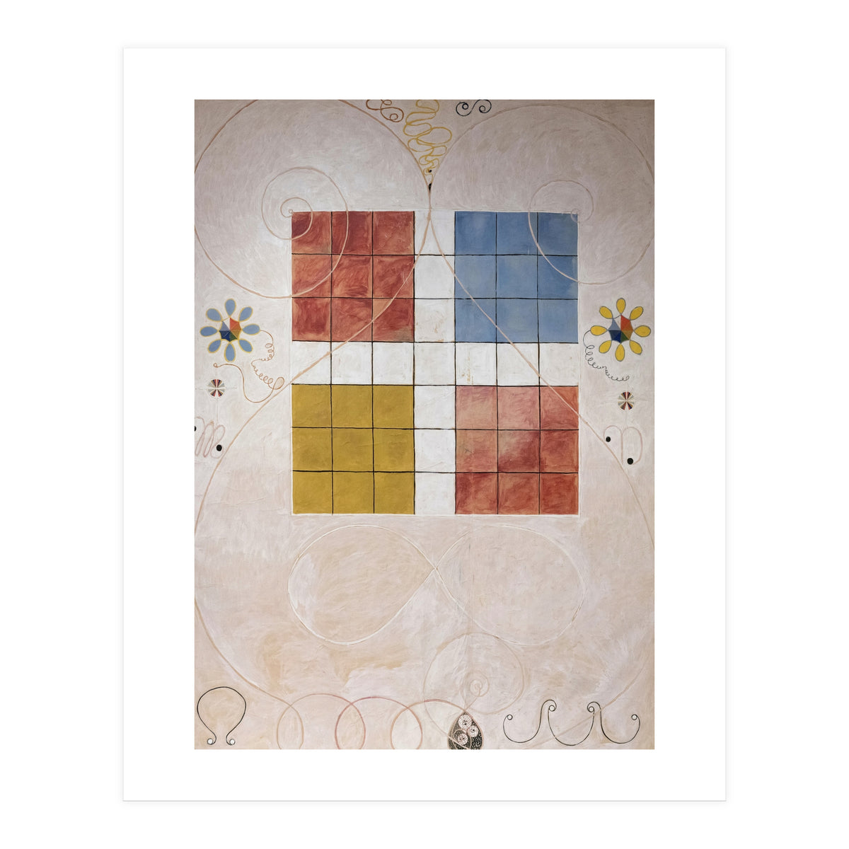 Hilma af Klint - The Ten Largest No 10 Old Age Abstract Spiritual Art (Print Only)