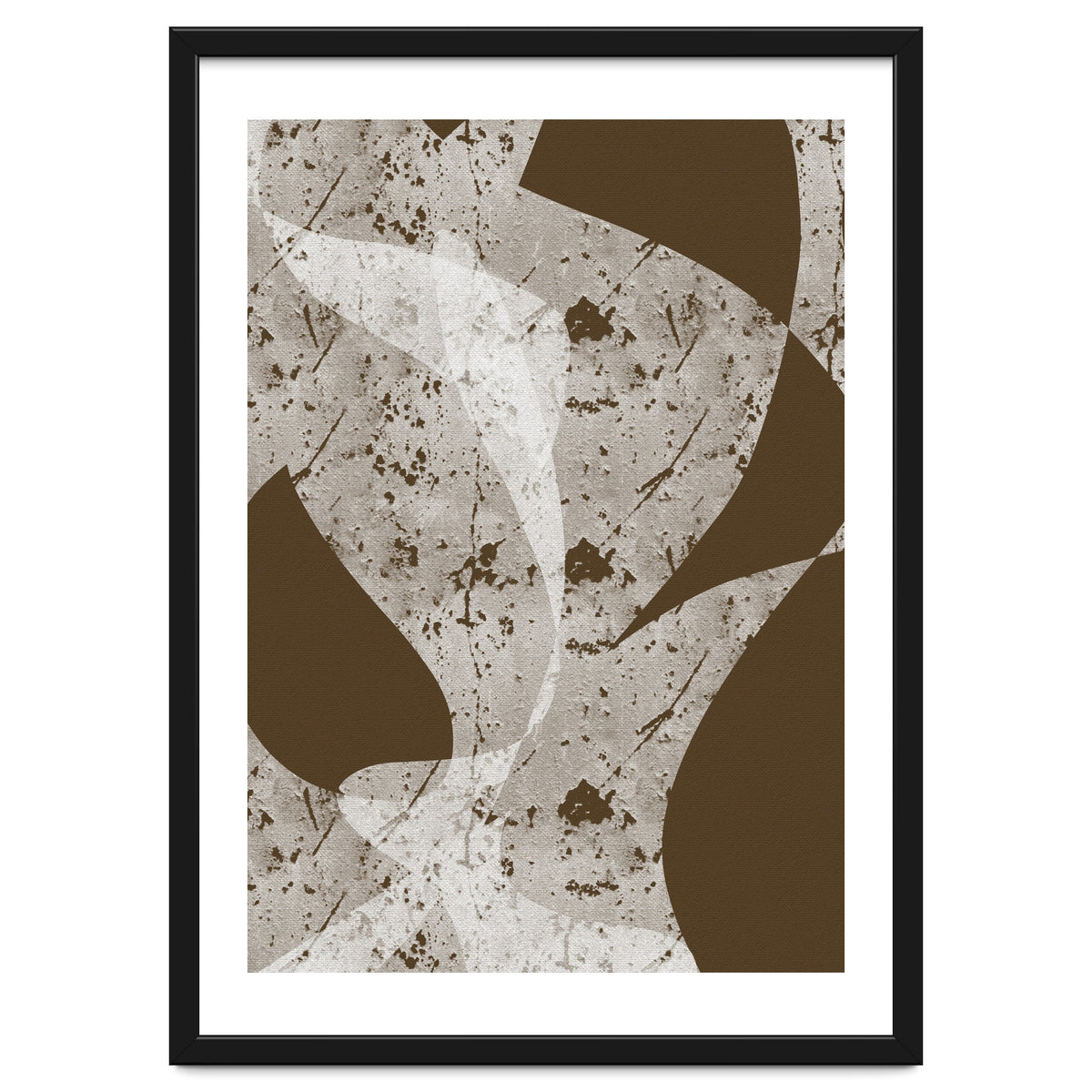 Abstract White Scratch