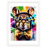 Chipmunk In Headphones, Graffiti thumbnail