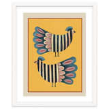 Striped Bird Pair II thumbnail