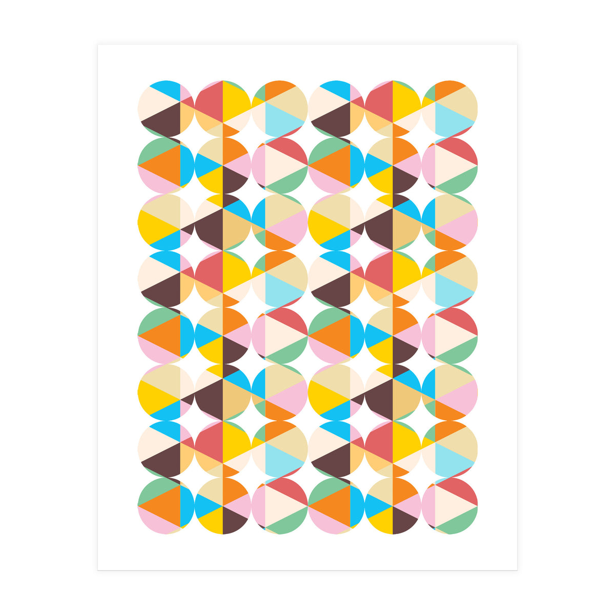 Retro Geometry #society6 #decor #buyart (Print Only)