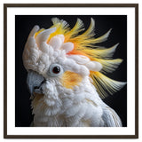 Beautiful Cockatoo Parrot Portrait Headshot thumbnail
