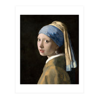Johannes Vermeer - Girl with a Pearl Earring (Print Only)