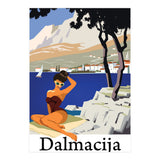 Dalamtia, Sunbathing Woman (Print Only) thumbnail