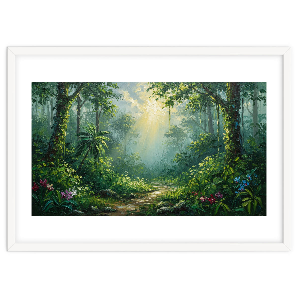 Sunlight in the Sacred Grove