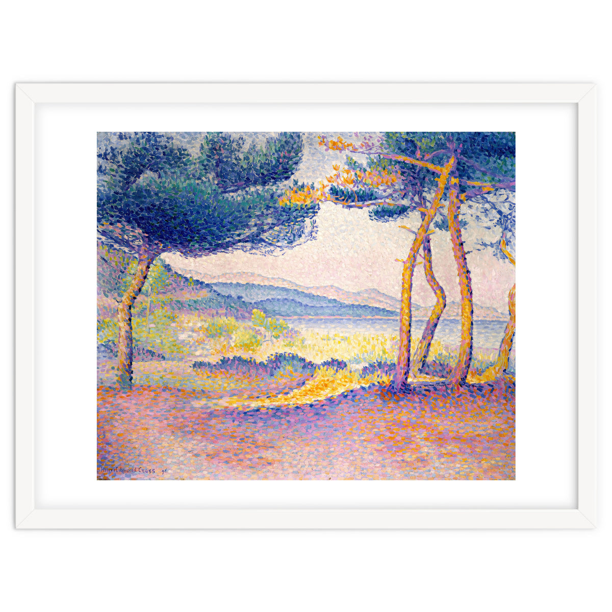 Pines Along the Shore.