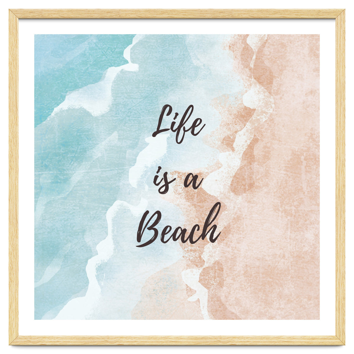 Life's a beach, enjoy the waves 🌊