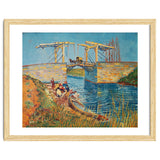 Drawbridge at Arles with a group of washerwomen (pont de Langlois, Arles, France). thumbnail