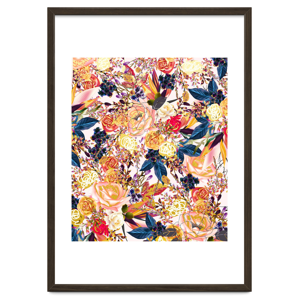 Rustic Floral #society6 #decor #buyart