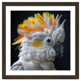 Close Up Of A Cockatoo Parrot With Yellow Crest thumbnail