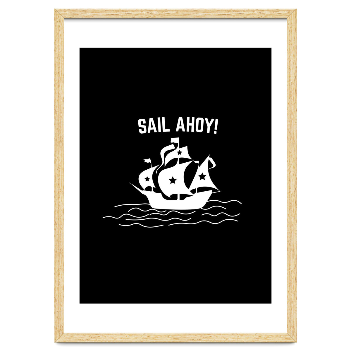 Sail Ahoy  sailing ship
